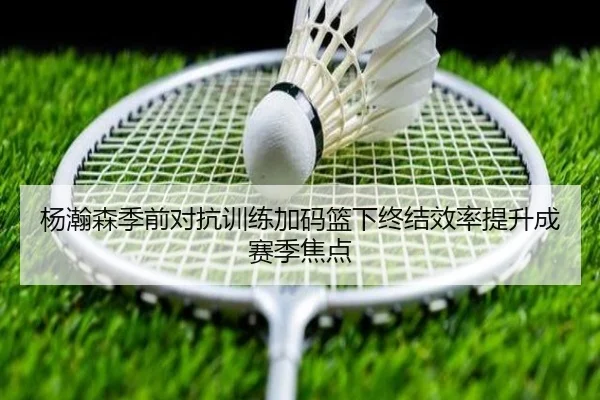 杨瀚森季前对抗训练加码篮下终结效率提升成赛季焦点
